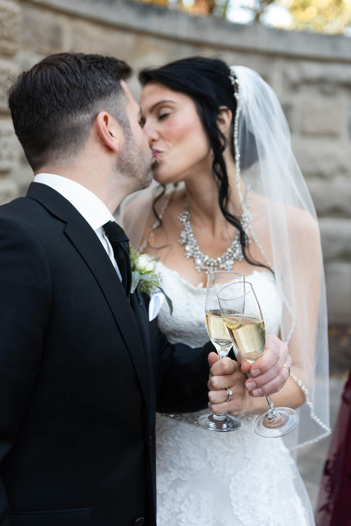 Skilled Photographer's Touch in Wedding Moments - Matt + Lindsay